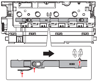 Fixing tape & protection material removal - Step 3