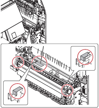 Fixing tape & protection material removal - Step 4