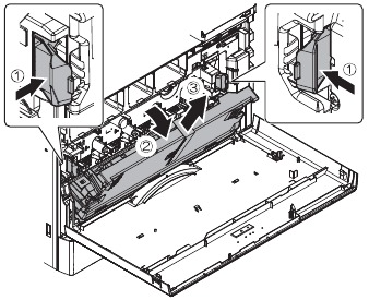 Fixing tape & protection material removal - Step 1