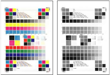 Image quality check - Color balance/density check