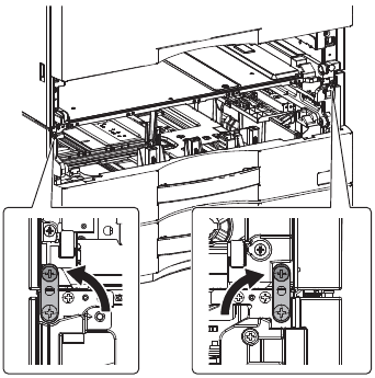 Main unit and desk unit connection - Step 4