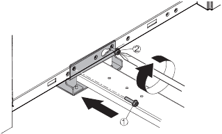 Main unit large tray connection - Step 6