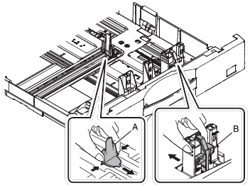 Paper tray size setup - Step 2
