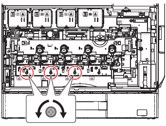 Print engine image distortion adjustment - Step 2