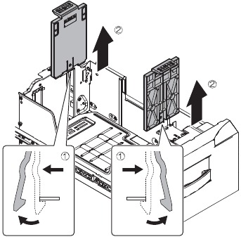 Tray 3 size setting - Step 1