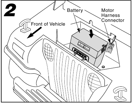 Instala&ccedil;&atilde;o da bateria - Passo 2