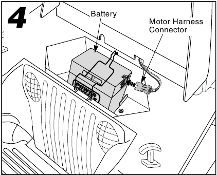 Instala&ccedil;&atilde;o da bateria - Passo 4