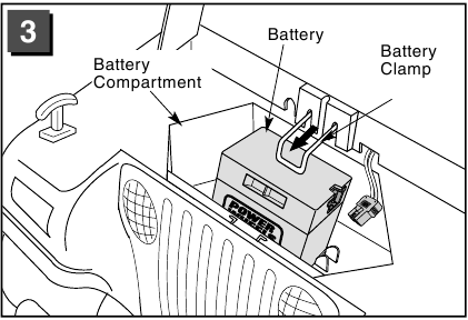 Instala&ccedil;&atilde;o da bateria - Passo 3