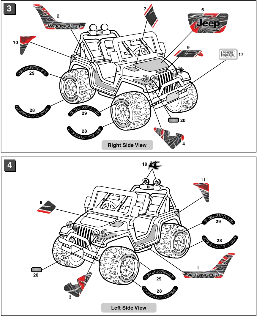 Decora&ccedil;&atilde;o com autocolantes - Passo 2