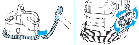 Owijanie przewodu w celu przechowywania