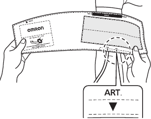 How to Apply the Arm Cuff - Step 2