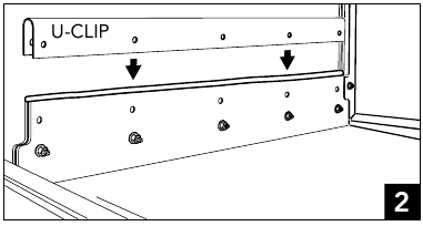 MONTAGEM DAS SEC&Ccedil;&Otilde;ES DO TANQUE - CLIPES EM U - Passo 2