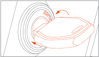 Cara mengeluarkan baterai - Langkah 1