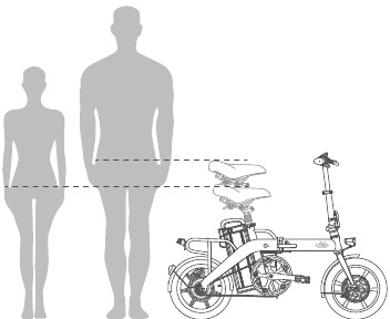 Memasang tiang jok - Langkah 4