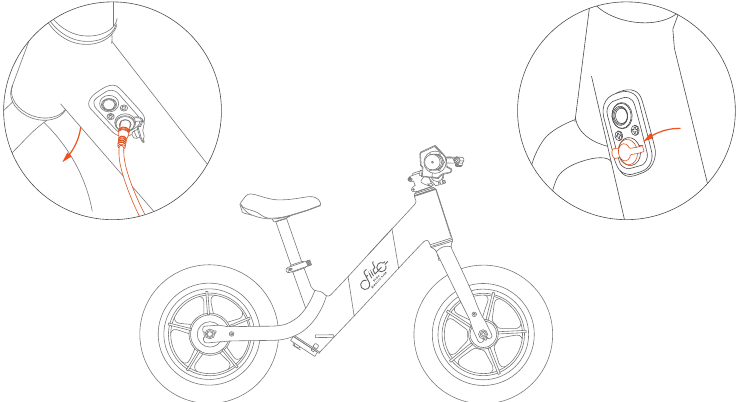 Instruksi pengisian daya - Langkah 2