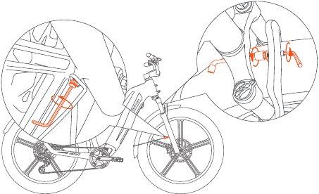 Memasang spatbor - Langkah 2