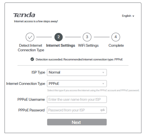 Configuraci&oacute;n a trav&eacute;s de la interfaz de usuario web - Paso 3