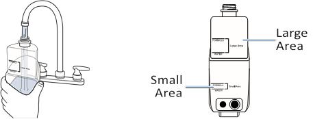 Punjenje spremnika za čistu vodu