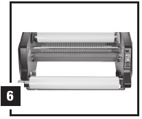 Opvarmede klemvalser