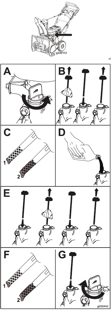 Matengenezo - Kubadilisha Mafuta ya Injini - Hatua ya 2
