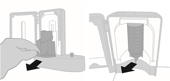 Curățarea dezinfectantului