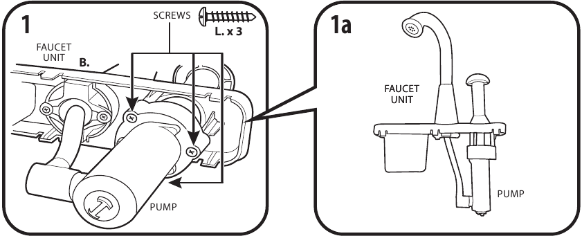 Montagem da bomba - Etapa 1