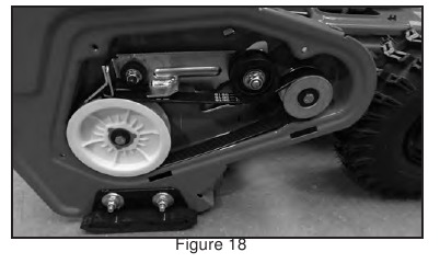 Remo&ccedil;&atilde;o da correia - Etapa 1