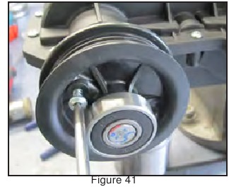 Remo&ccedil;&atilde;o da polia - Etapa 1