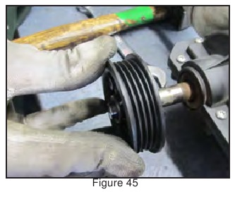 Substitui&ccedil;&atilde;o da polia - Etapa 1