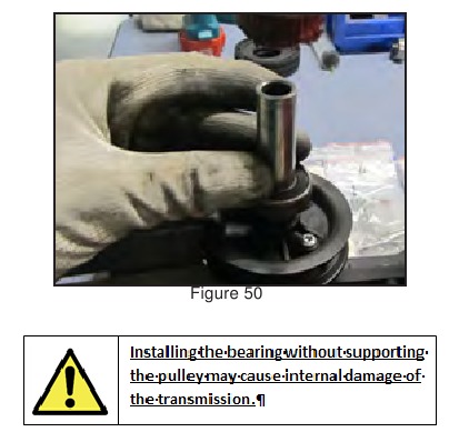 Substitui&ccedil;&atilde;o da polia - Etapa 6