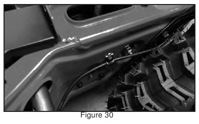 Remo&ccedil;&atilde;o do cabo da transmiss&atilde;o - Etapa 3