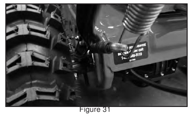 Substitui&ccedil;&atilde;o do cabo da transmiss&atilde;o - Etapa 1