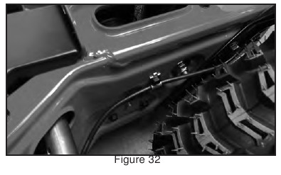 Substitui&ccedil;&atilde;o do cabo da transmiss&atilde;o - Etapa 2