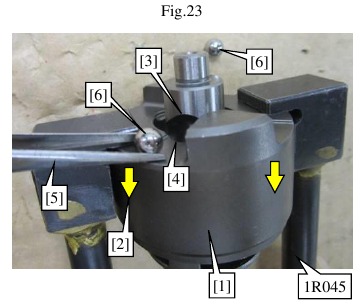 Hamergedeelte - Demonteren - Stap 2