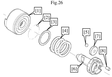 Hamergedeelte - Demonteren - Stap 3