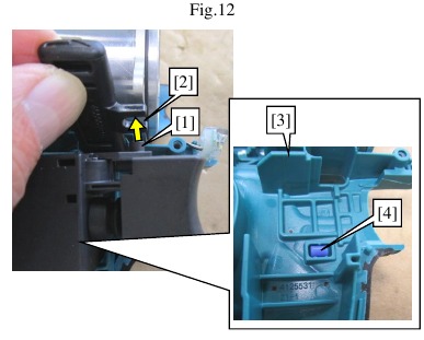 Rotor, hamerkastgedeelte - Monteren - Stap 1