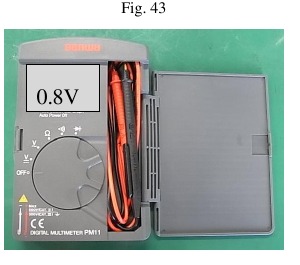 Test om de kortsluiting te controleren