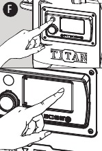 Na začetnem zaslonu izberite način ročnega vžiga.