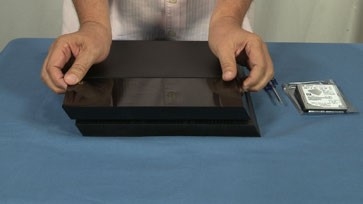 Atualize o disco r&iacute;gido da sua PlayStation 4 - Passo 1