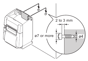 Pripevnenie držiaka - Krok 2