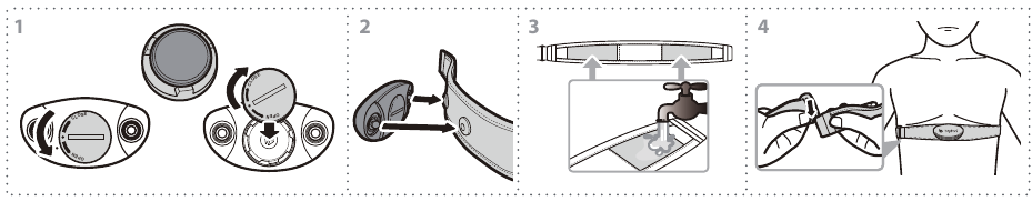 Install Heart Rate Belt (Optional)