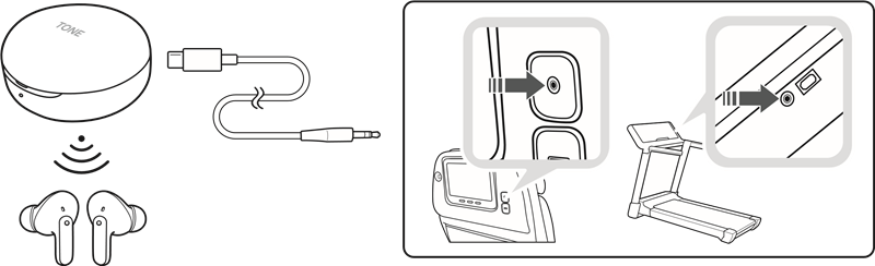 Kabelgebundenes Laden - Schritt 2