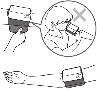 Aplik&aacute;cia manžety na rameno - Krok 2