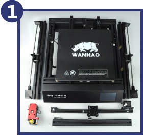 Sestavljanje in namestitev - 1. korak