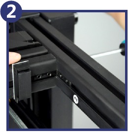 Sestavljanje in namestitev - 2. korak