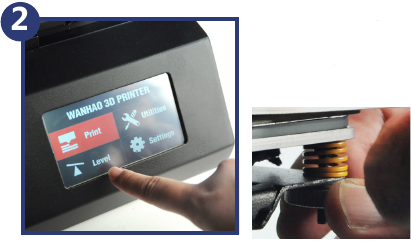 Izravnava pred tiskanjem - 2. korak