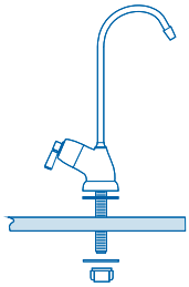 Spojite na pomoćnu slavinu Korak 2