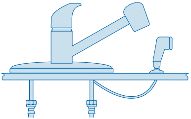 Montirajte pomoćnu slavinu Korak 2
