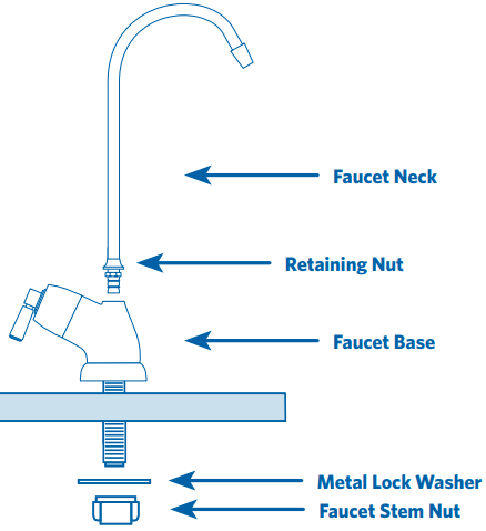 Montirajte pomoćnu slavinu Korak 4
