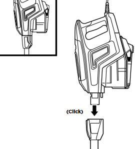 Insira o aspirador de m&atilde;o no tubo